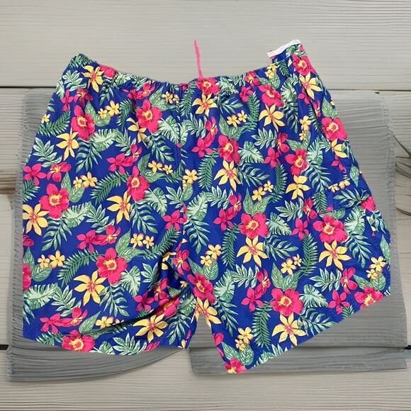 Paradise Island 3XL Men Island Mesh Lined Swim Trunks Board Shorts Surf Tropical - Picture 3 of 6
